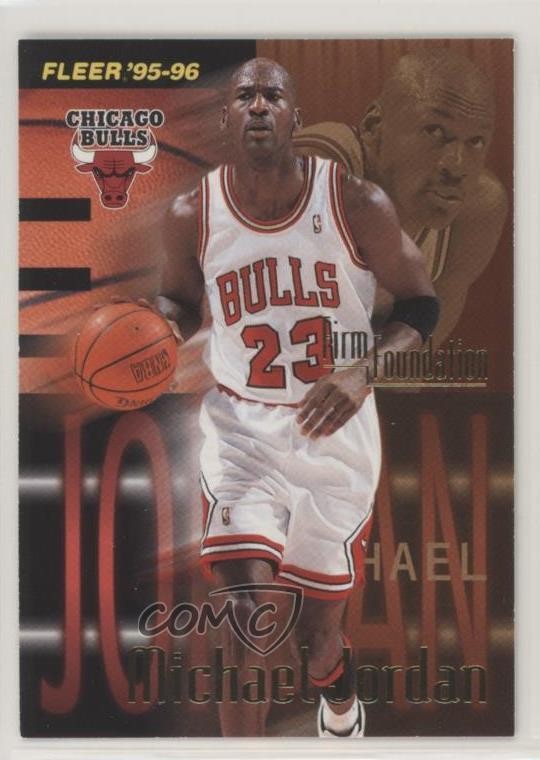 1995-96 Fleer Michael Jordan #323 HOF