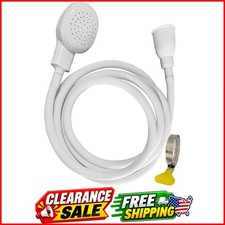 Portable Shampoo Sink Spray Hose, Faucet Attachment with Nozzle for Hair Wash...