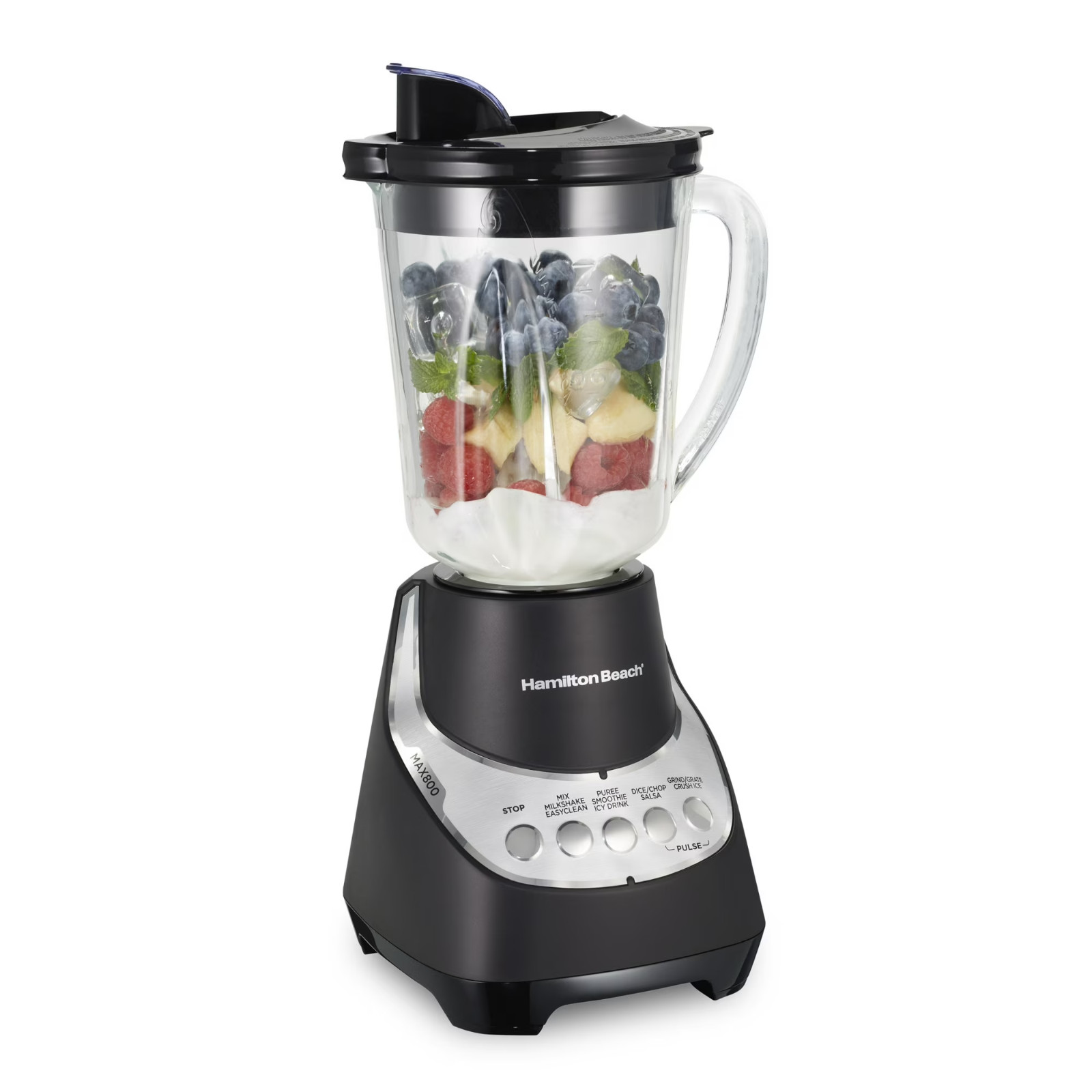 Hamilton Beach Wave Action Blender for Kitchen, 48 oz Jar,Bl