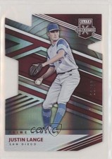 2020 Panini Elite Extra Edition Prime Numbers B Die-Cut 22/36 Justin Lange 1m8