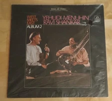 Ravi Shankar Yehudi Menuhin West Meets East Album 2 Angel Records LP NEW SEALED 