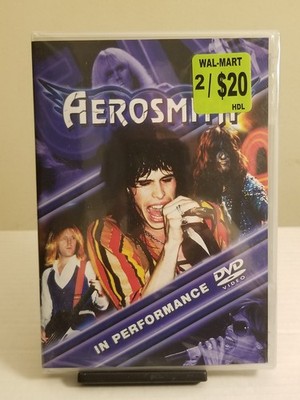 AeroSmith In Performance (DVD  ) 1988  EU IMPORT BRAND NEW FACTORY SEALED COPY 