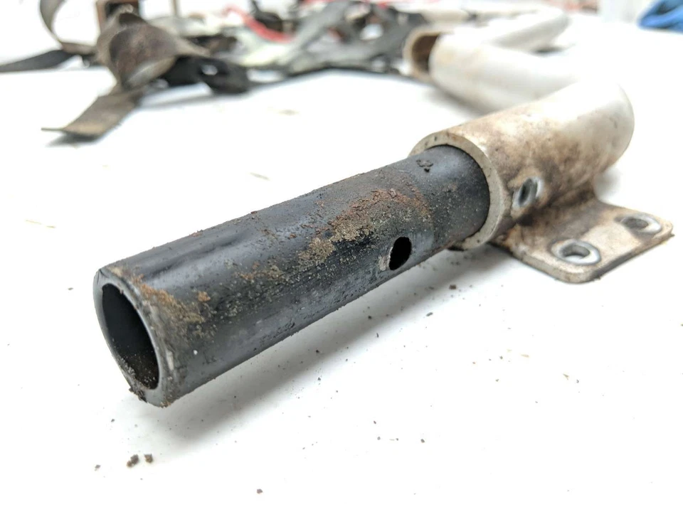 05 Can Am DS650 Front Right Foot Nerf Bar Bracket - Image 3 of 4