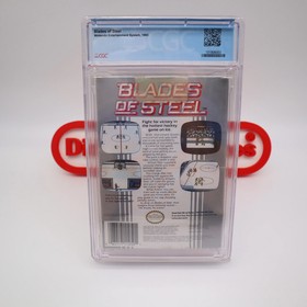 NES Nintendo BLADES OF STEEL - CLASSIC SERIES! CGC GRADED 7.5 A! NEW & Sealed! 