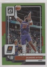 2022-23 Panini Donruss Optic Lime Green Prizm 24/149 DeAndre Ayton #126 0b3