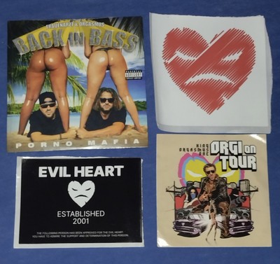 Orgi 69/Frauenarzt -BACK IN BASS- PORNO MAFIA-Exklusive 2023 Tour EP + Sticker