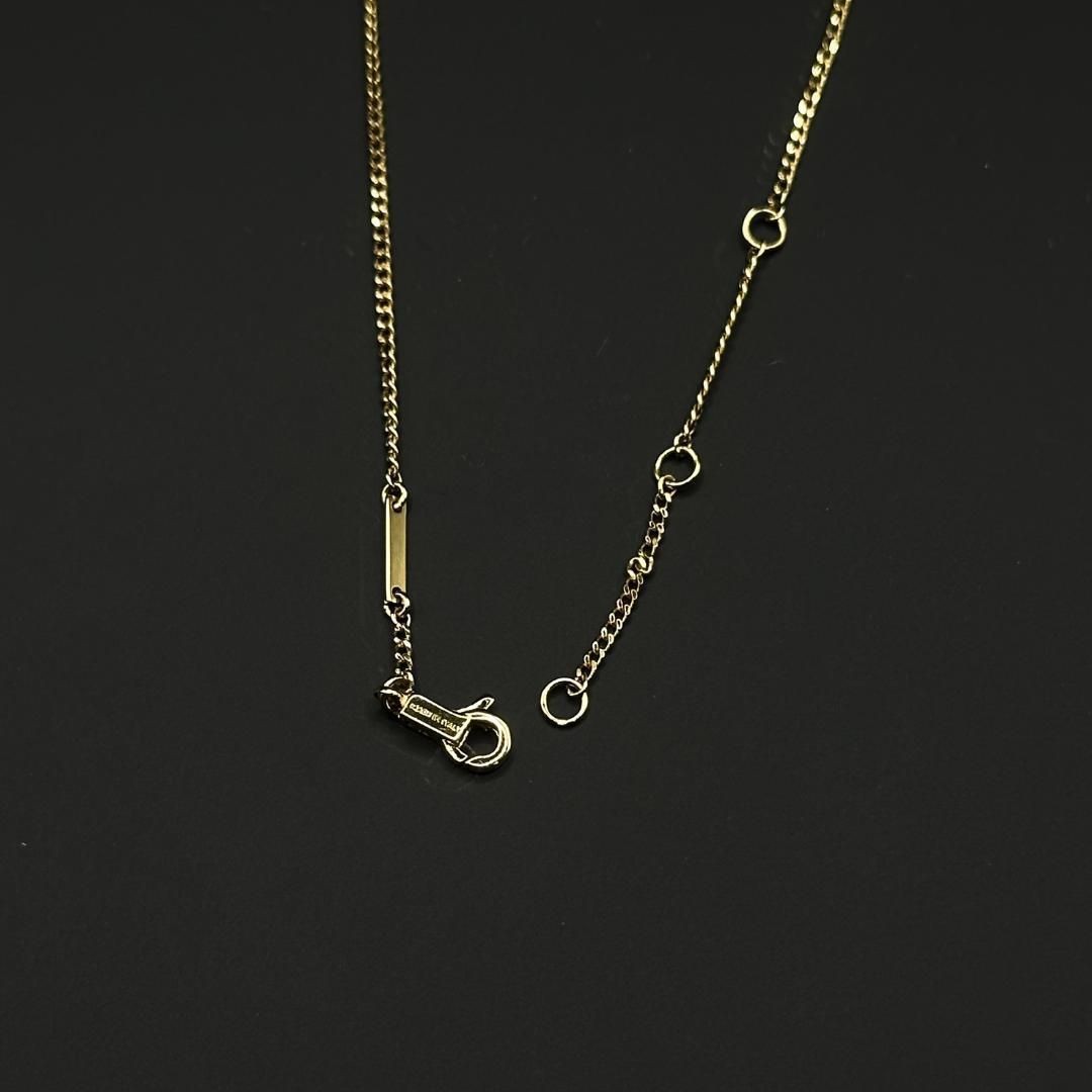 Celine Separable Triomphe Interlock Necklace Gold… - image 7
