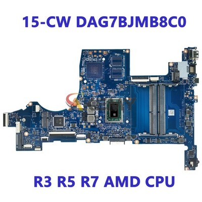 FOR HP 15-CW TPN-Q210 MOTHERBOARD R3 R5 R7 AMD CPU DDR4 DAG7BJMB8C0 MAINBOARD