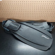 Dacor Pursuit SCUBA Diving Fins with Steel Spring Heel Strap Black Size XL Italy