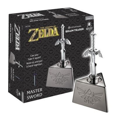 Bepuzzled The Legend Of Zelda Master Sword By Hanayama, Mensa Level 6 Brainteas