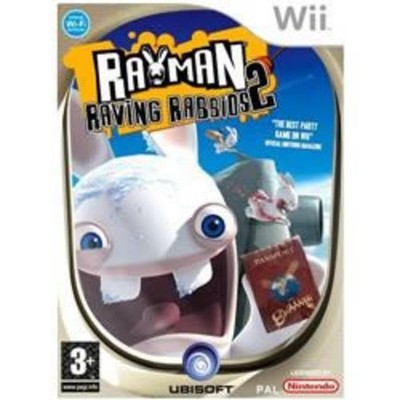 Rayman Raving Rabbids 2 (Nintendo Wii Spiel)