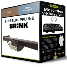 Starre Anhängerkupplung für MERCEDES V-Klasse Vito 06.2014-jetzt Typ W447 Brink