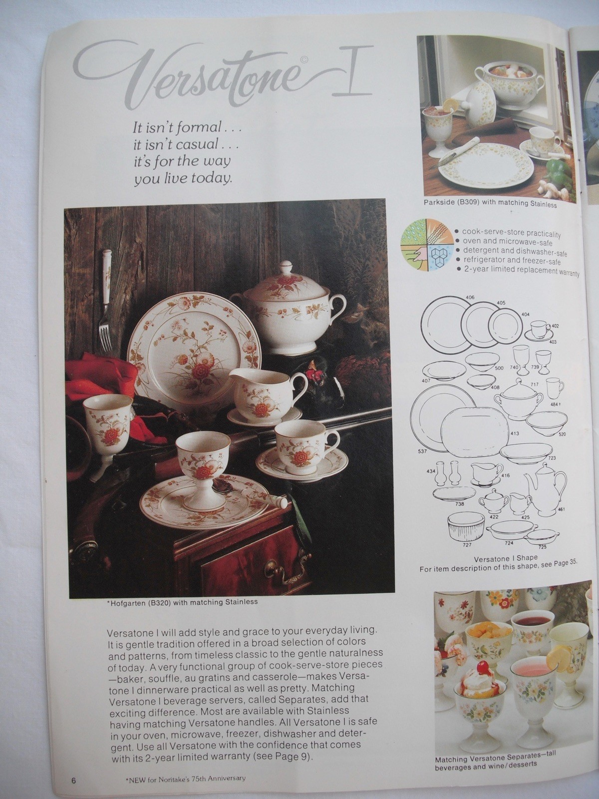 Noritake Versatone China Hofgarten Coffee Pot and Lid, 9.75" Tall, 50 oz,B320W30