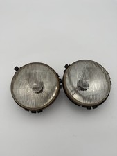 FARI FANALI ANTERIORI FIAT 600 D CON SUPPORTI ORIGINALI CARELLO USATI 00.183.700