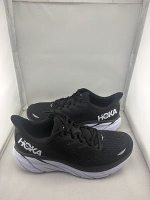 Size 11.5 - Hoka One One HOKA Clifton 8 Black White