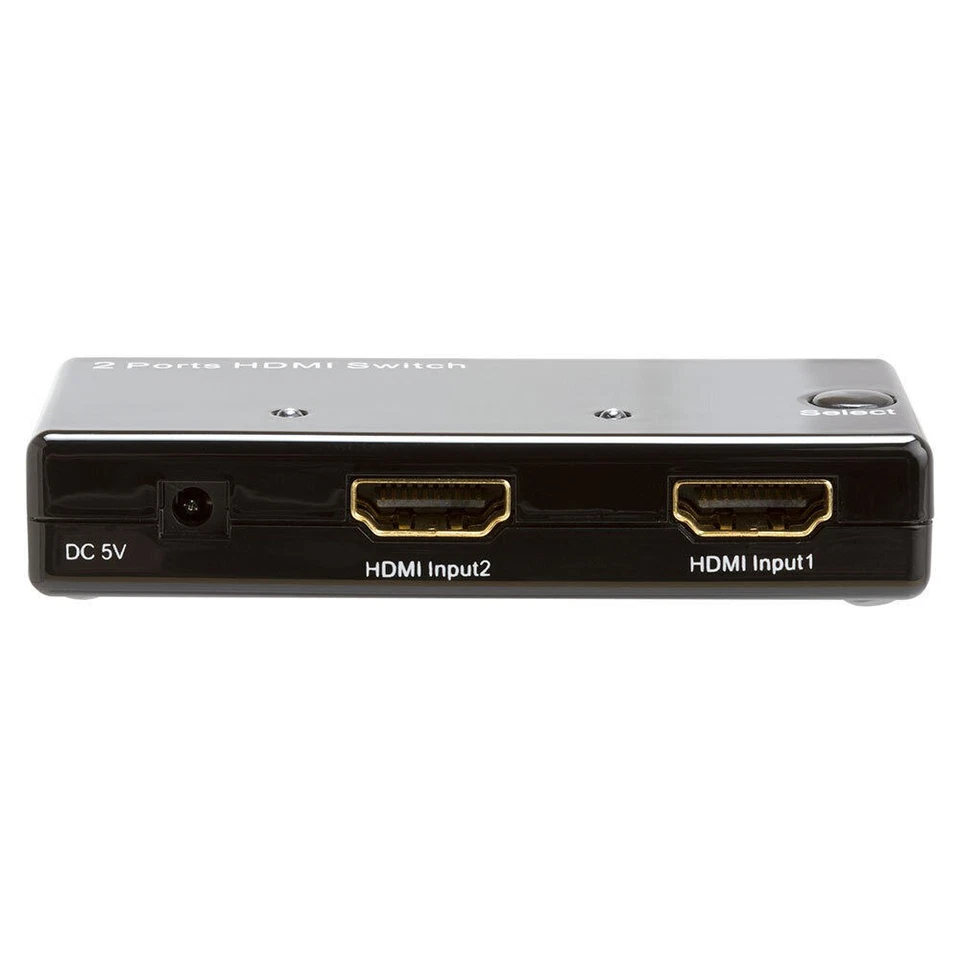 Paquete de 2 Conmutadores HDMI 2 En 1 Salida 4K 2K Ultra HD 3D HDMI Hub HDMI Conmutador Automático Foto 3 de 4