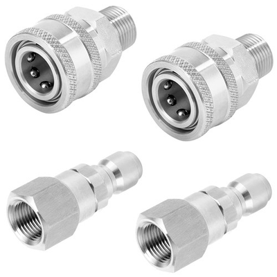 #ad #ad Pressure Washer Quick Connect Kit Swivel Fittings 3 8 NPT Stainless 4 Pcs $31.79