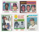 Nolan Ryan Vintage 1970s Card Lot Topps Leaders Highlights Angels NO DUPLICATES!