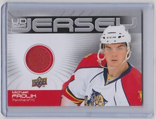 2010-11 UPPER DECK MICHAEL FROLIK UD GAME JERSEY PANTHERS