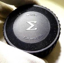 Sigma MD bayonet lens mount Rear Lens Cap for Minolta MC MD manual focus