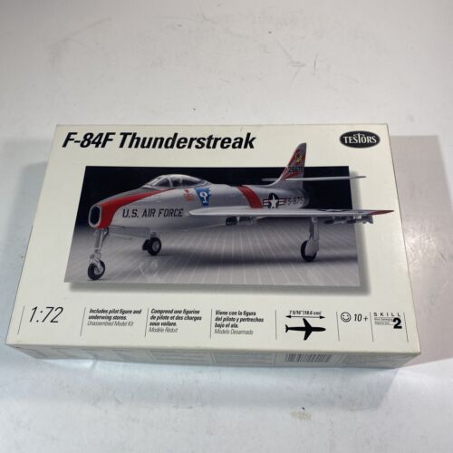 Testors Italeri 1/72 Republic F-84F Thunderstreak Jet Fighter Model Kit 624 NIOB - Picture 1 of 4