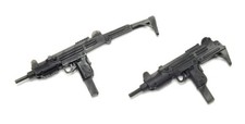 Kit de mini ametralladora UZI escala 1/12 para figura de acción militar de 6 pulgadas