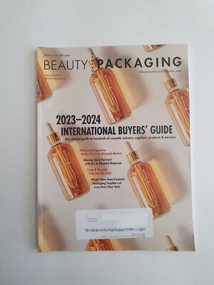 Beauty Packaging Magazine July, 2023 International Buyer's Guide 2023-2024