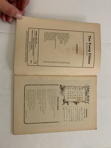 January 1905 The Young Citizen Magazine Eastman Publishers Cedar Rapids Iowa - 第 2/4 張圖片
