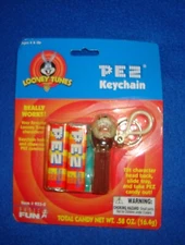 Looney Tunes Taz Pez Keychain by Basic Fun MOC