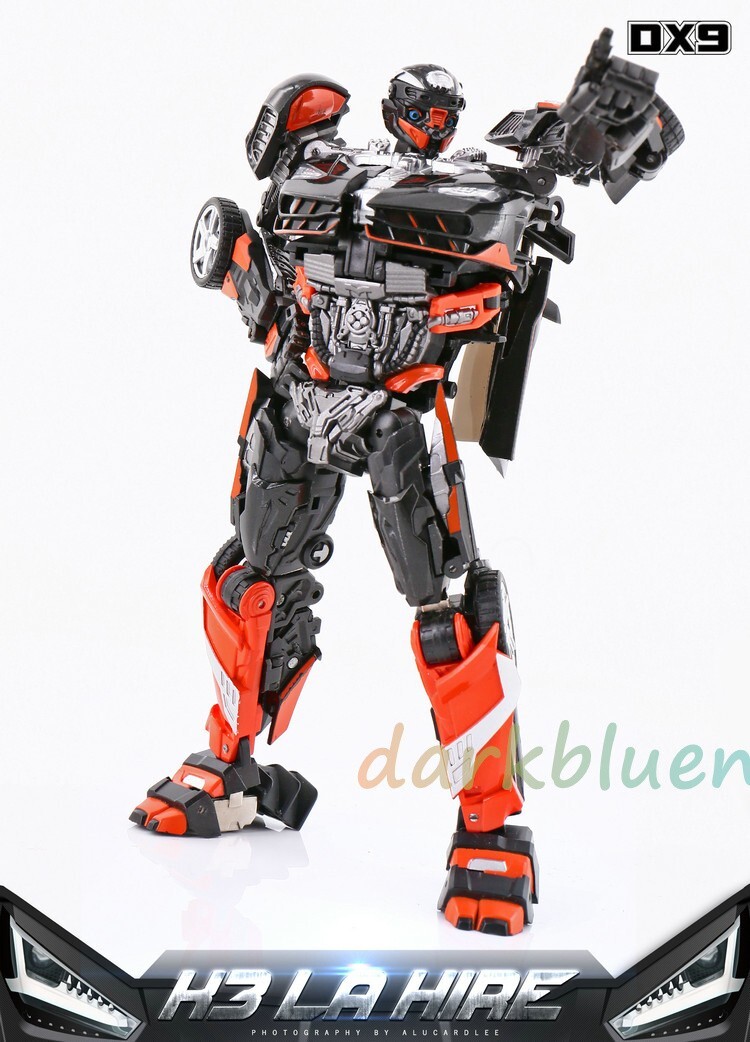 New DX9 Transform Toys K3 LA HIRE MP Scale Unique Toys Hot Rod UT