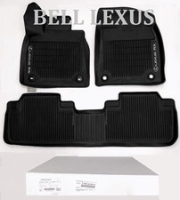 LEXUS OEM FACTORY ALL WEATHER FLOOR MAT LINER SET 2016-2022 RX350 & RX450H BLACK