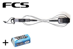 FCS-6-039-Coal-Essential-Comp-Surfboard-Leash-Wax