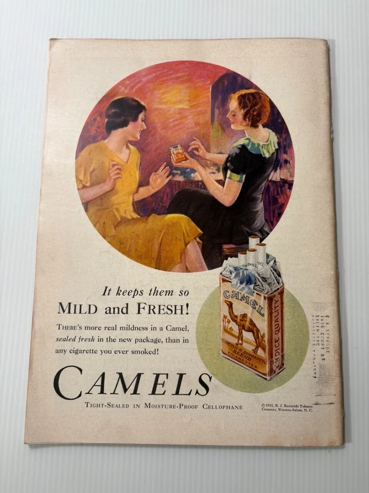 Vintage 1931 TIME Magazines - BUILD YOUR LOT - Pre-war 30s Good Ex-Library Ads - Image 3 of 4