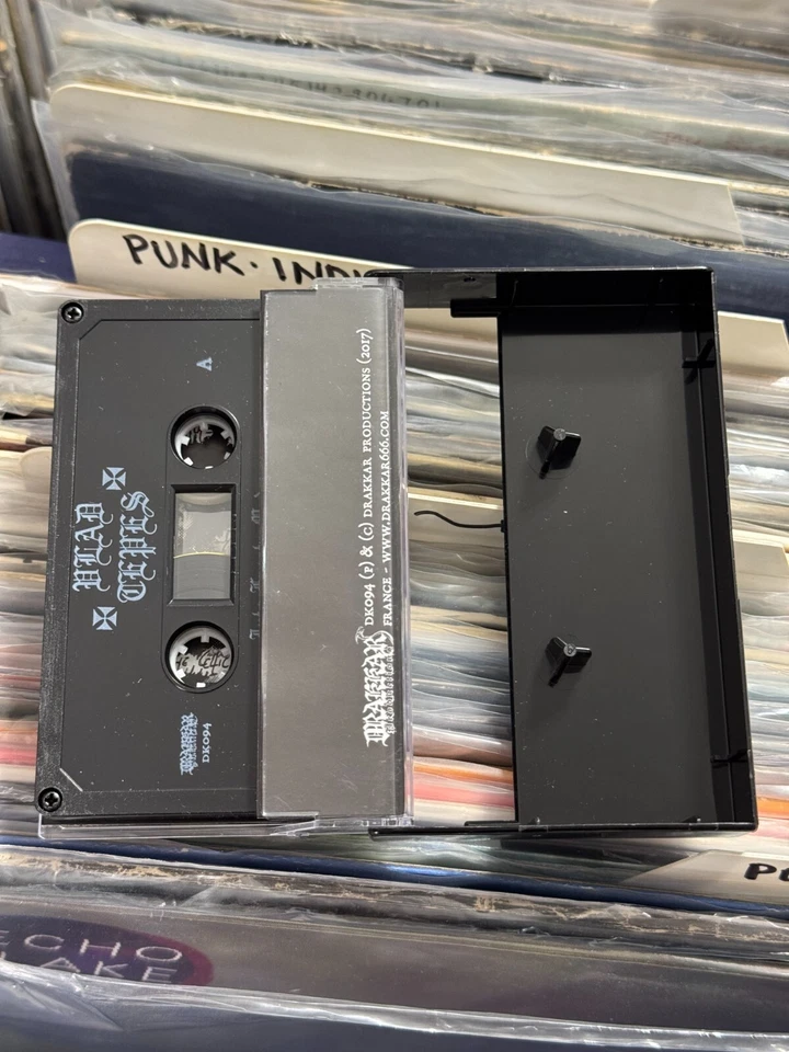 Vlad Tepes – Into Frosty Madness New Cassette Drakkar DK094 2017 Reissue - Image 2 of 2