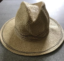 Aqua Women’s Paper Hat - Natural