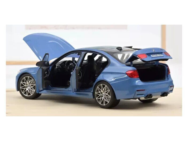 1/18 BMW M3 F80 Competition 2017 Yas Marina Blue Diecast 1/18 BMW M3 F80 Competition 2017 Yas Marina Blue Diecast