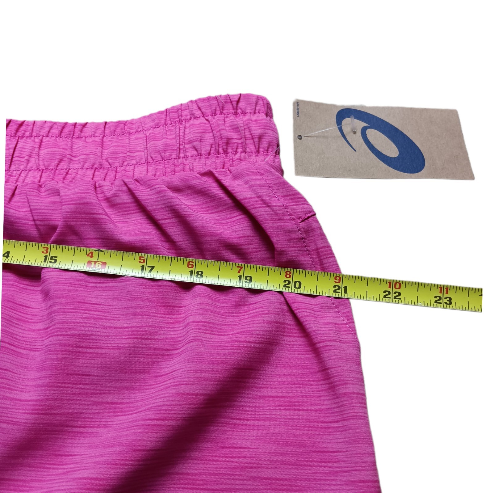 Asics Women's Running Shorts Size XL Heather Pink New Brief Lining New NWT New thumbnail 9