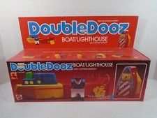 1985 MATTEL--DOUBLE DOOZ--BOAT/ LIGHTHOUSE WITH CAPTAIN SHIPLEY NEW