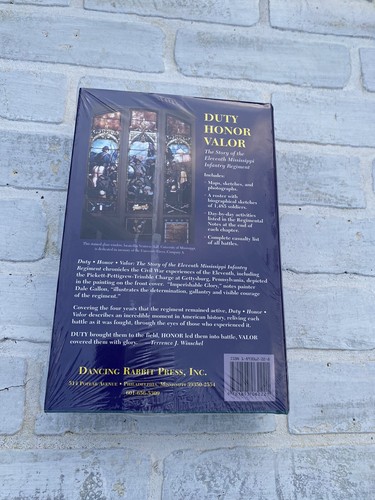 NEW SEALED DUTY HONOR VALOR STORY OF ELEVENTH MISSISSIPPI REGIMENT BOOK STUBBS ~ - Picture 3 of 6