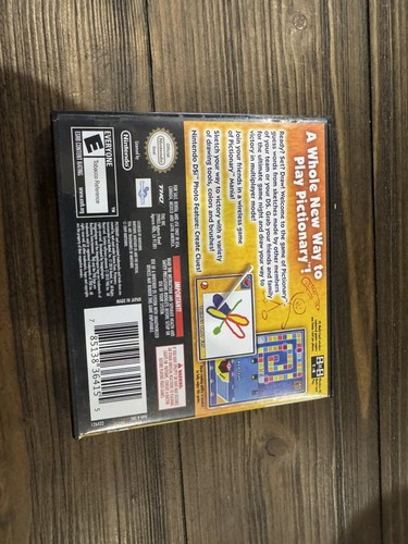 PICTIONARY NINTENDO DS VIDEO GAME COMPLETE IN BOX - Picture 2 of 3