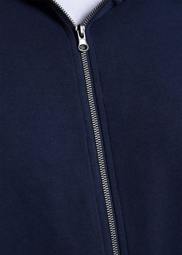 men's sweatshirt with hood and zipper jacket zip cotton plus size Jack Jones - Picture 4 of 8