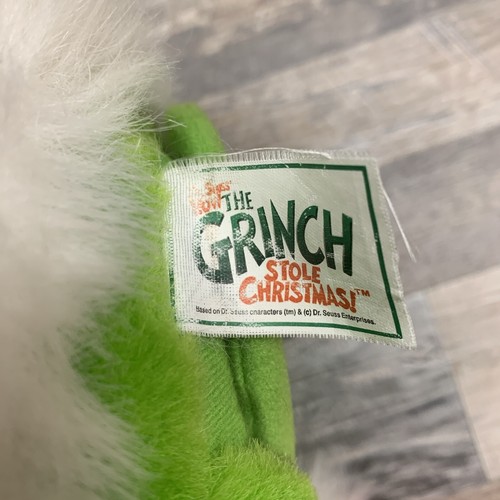Dr. Seuss Singing GRINCH How Grinch Stole Christmas Beverly Hills Teddy Bear Co - Picture 5 of 7