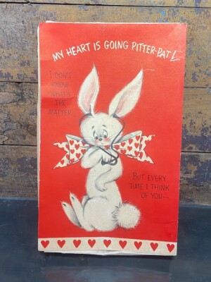 Hallmark Chatter Box Wind-Up Thinking of You Card Works Vintage