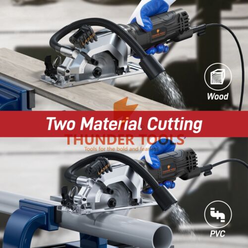 ⚡Thunder Tools Mini Circular Saw 580W 115MM Electric Compact Circular Saw⚡ - Bild 6 von 21
