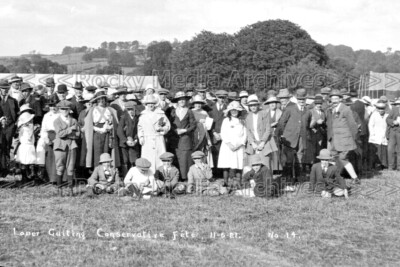 Xyt-12 Conservative Fete, Lower Guiting, Gloucestershire 1920. Foto