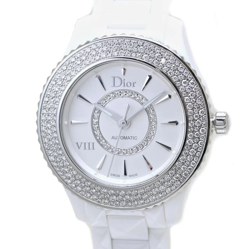 Montre Femme Christian Dior VIII En Huit CD1235E5C001 Céramique Diamant /39820