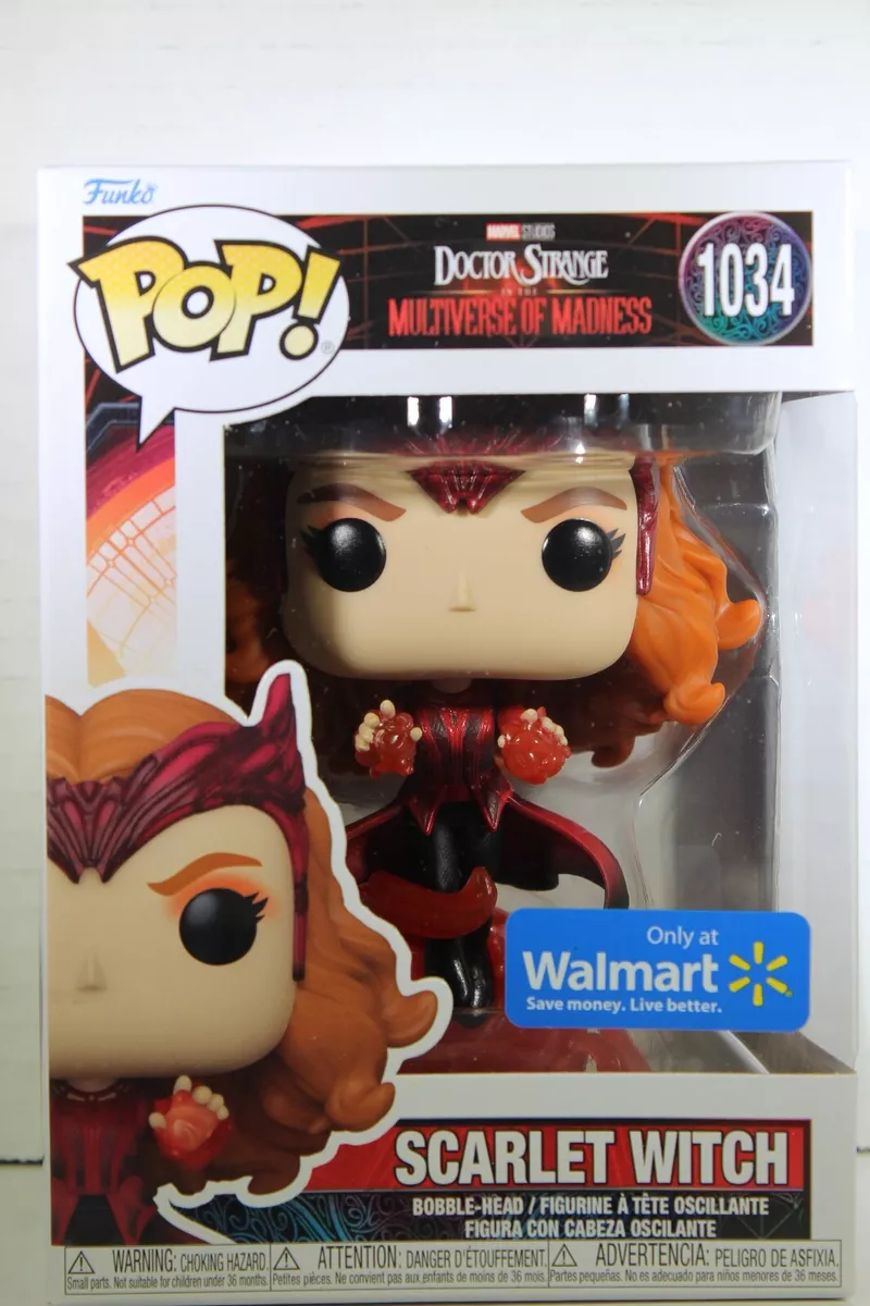 Funko Pop! Marvel: Doctor Strange in the Multiverse of Madness - Scarlet  Witch Vinyl Bobblehead (Walmart Exclusive) 