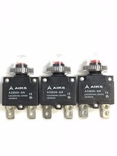 BREAKER 8A PUSH BUTTON BOAT CIRCUIT AC DC 3 pcs