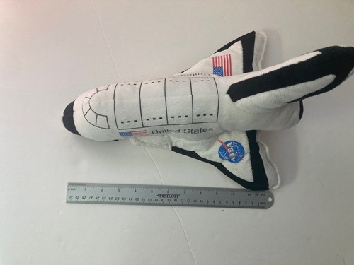 NASA Space Shuttle Plush Toy Discovery Cuddle Zoo United States Rocket Ship - Picture 9 of 9