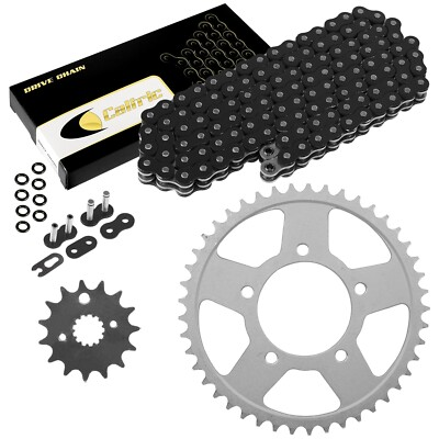 #ad #ad Black O Ring Drive Chain amp; Sprockets Kit for Suzuki GSX750F Katana 750 1998 06 $57.01